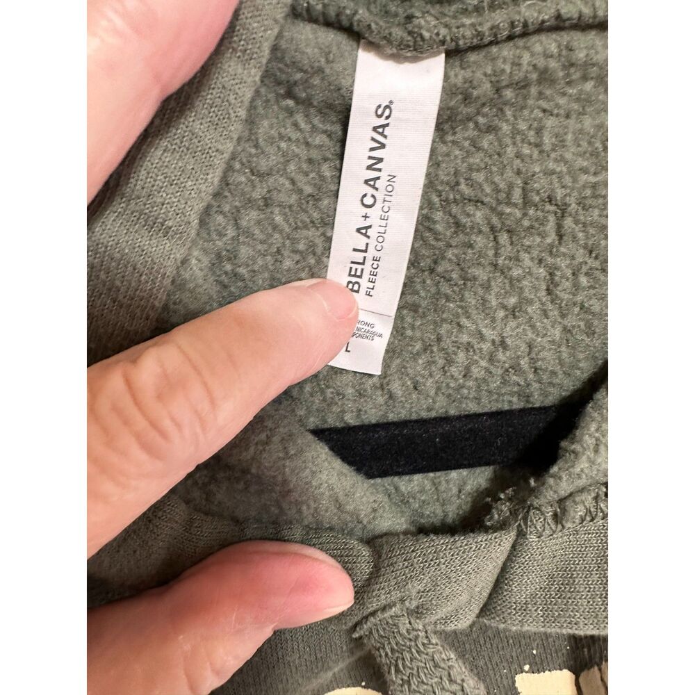 Olive Green Hoodie - Picture 3 of 3